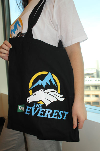 The Everest Black Tote Bag