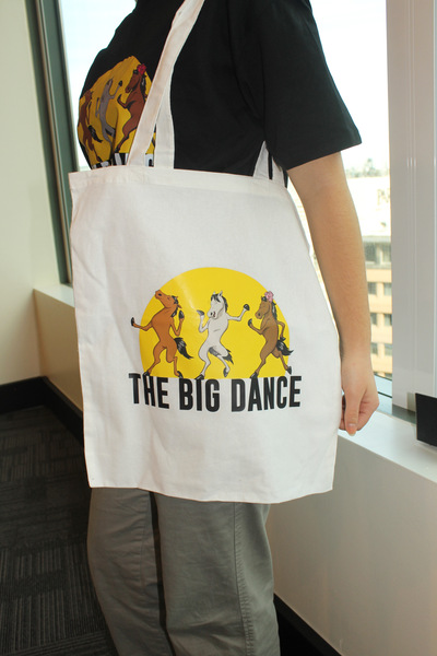 The Big Dance White Tote Bag