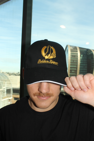 The Golden Slipper Black / White Sport Cap