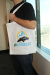 The Everest White Tote Bag