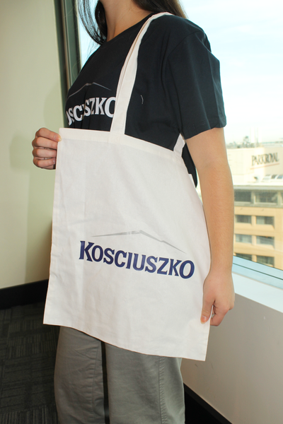 The Kosciuszko White Tote Bag